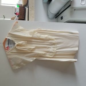 Ralph Lauren Off White Top/Blouse Size M